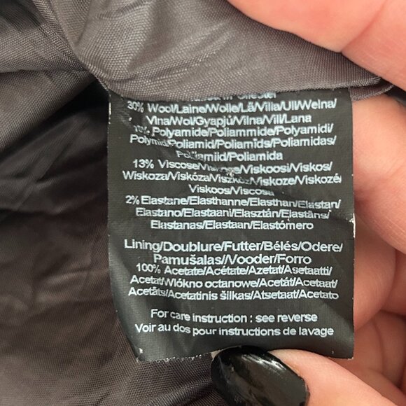 MEXX classic chic grey herringbone dress pants – Women’s Large - Picture 9 of 9